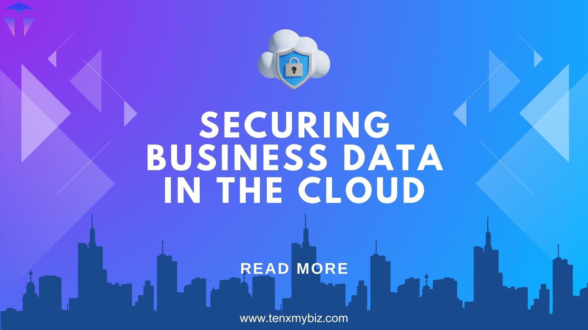 Securing Business Data in the Cloud